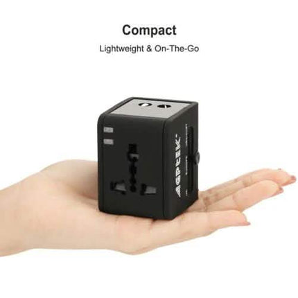 US EU UK AU Travel Universal Adapter USB Charger Type-C AC Wall Plug Converter