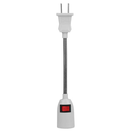 US Plug Extension Light Socket with On/Off Switch