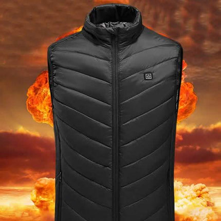 USB Mens Electric Heating Vest