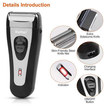 USB Rechargeable Men Electric Shaver