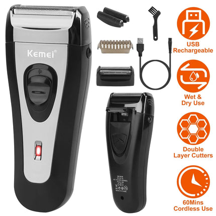 USB Rechargeable Men Electric Shaver