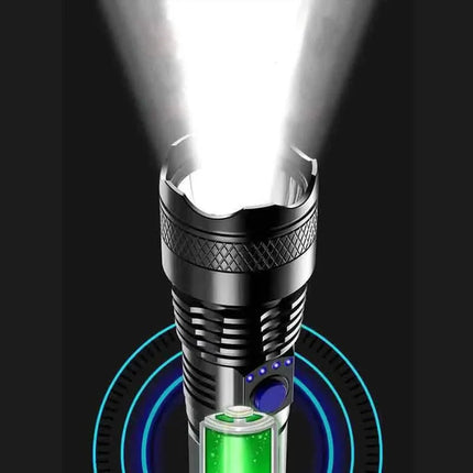 USB Rechargeable Strong Light Flashlight
