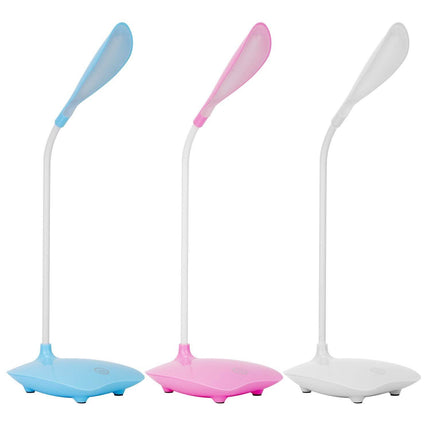 USB Rechargeable Table Lamp Dimmable LED Flexible Gooseneck Desk Light