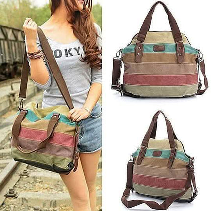 Valencia Canvas Shoulder Bag