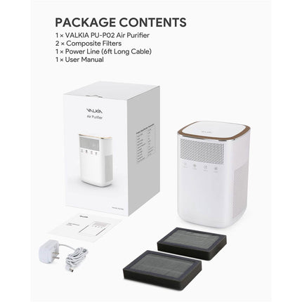 VALKIA Air Purifier CARB Certified Devices