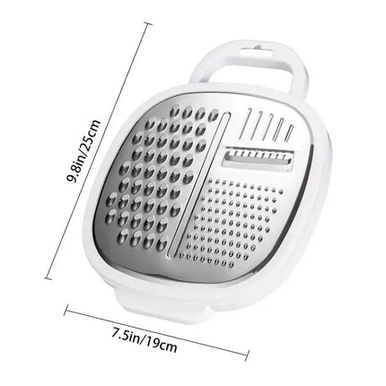Vegetable Cutter With Lid And Drainer Basket