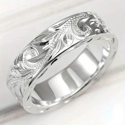 Vintage Pattern Fashion Ring