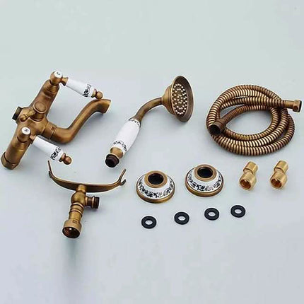 Vintage Style Rainfall Shower Faucet Set