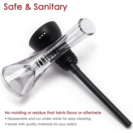 Vintorio Wine Aerator Pourer - Premium Aerating Pourer and Decanter Spout