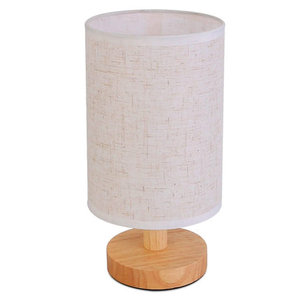 Warm White Nightstand Lamp USB Plug Modern Lantern