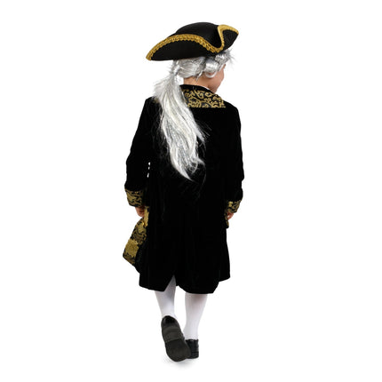 Kids George Washington Costume with Colonial Coat and Classic Hat