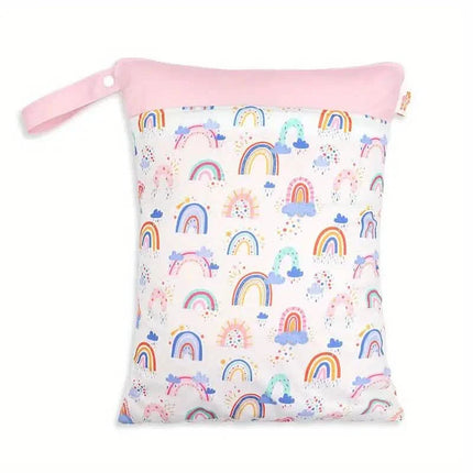 Waterproof Reusable Wet Bag Wet Dry Bags For Cloth Diapers & Breast Pump Parts