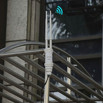 WAVLINK Outdoor WiFi Range Extender AC600 High Power Weatherproof Outdoor WiFi Extender  (Refurbished)