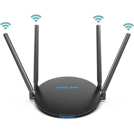 WAVLINK Wireless Router Dual Band 5GHz+2.4GHz WiFi 5 Router with 100Mbps WAN/LAN  (Refurbished)