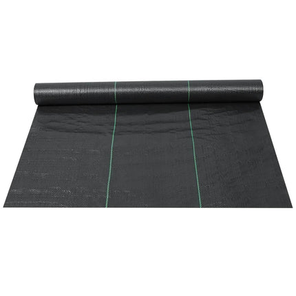 Weed Barrier Landscape Gardening Mat Fabric Woven