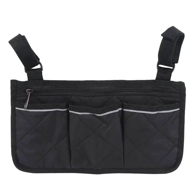 Wheelchair Armrest Organizer Bag