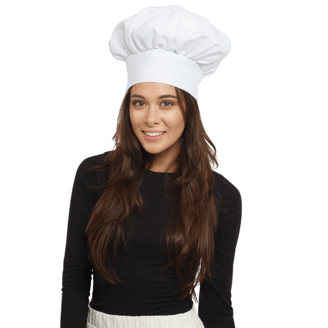 White Chef's Hat - Adults