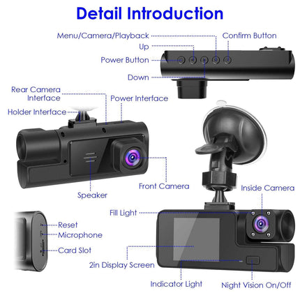 Wifi FHD 1080P Car Dash Cam