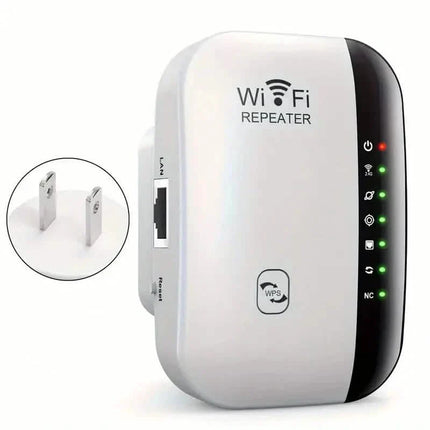 WiFi Repeater Plus Boosts WiFi Signal, Extends Internet Coverage, Cell Phone Signal Amplifier for Home