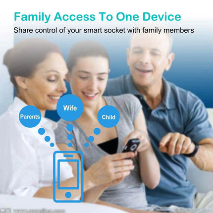 WiFi Smart Socket APP Plug Outlet Remote