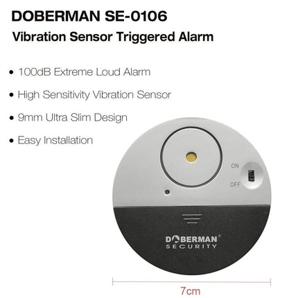 Window Security Alarm Device