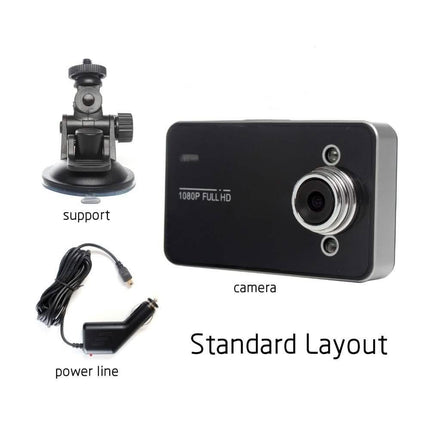 Windshield-Mount 1080p Wide-Angle Video Recorder