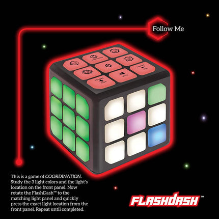 Winning Fingers Flashing Cube Electronic Memory and Brain Toy