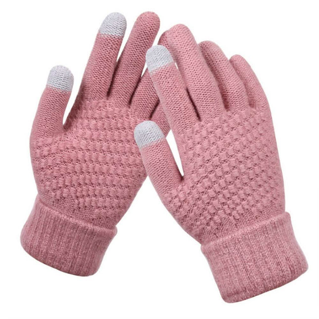 Winter Knitted Touch Screen Gloves