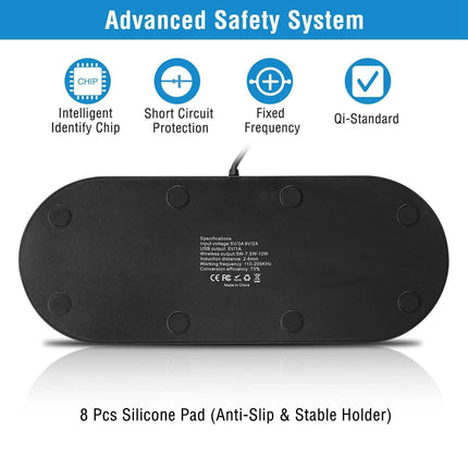 Wireless Charger Dock 4-in-1 10W