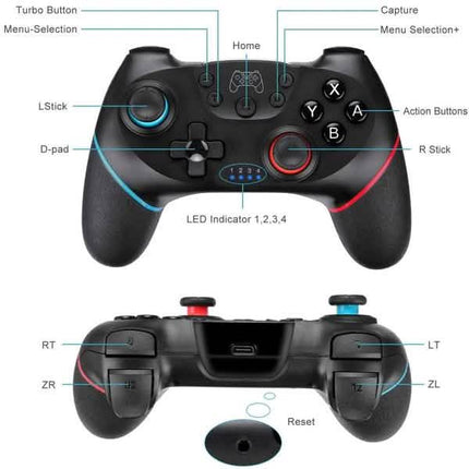 Wireless Controller Switch Gamepad