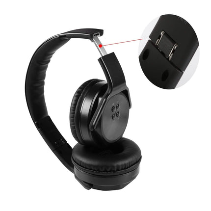 Wireless Foldable Headphones with Built-in Speaker
