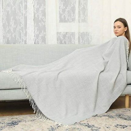 Wisley Home 100% Acrylic Chevron Pattern Throw