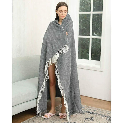 Wisley Home 100% Acrylic Chevron Pattern Throw
