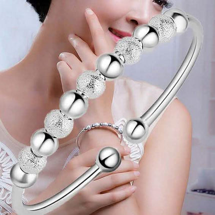 Woman Fashion Silver Bracelet