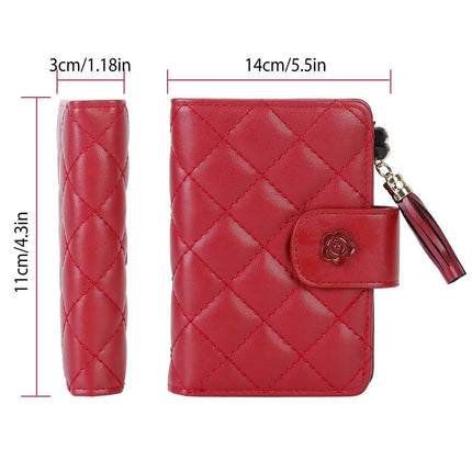 Women PU Leather Clutch Wallet