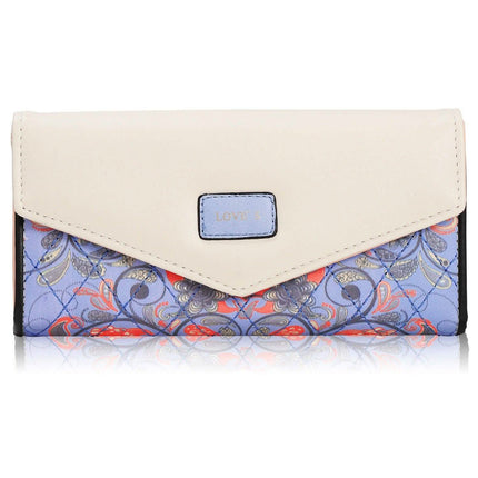 Women Wallet Soft Leather Trifold Clutch Purse