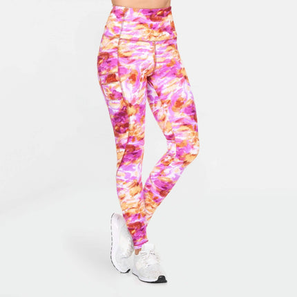 Women's Active High Rise Printed Leggings with Pockets