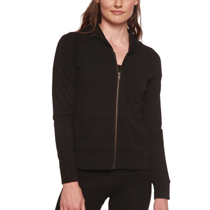 Women's Bamboo French Terry Zip Hooded Sweatshirt