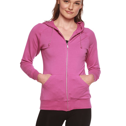 Women's Bamboo French Terry Zip Hooded Sweatshirt