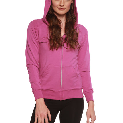 Women's Bamboo French Terry Zip Hooded Sweatshirt
