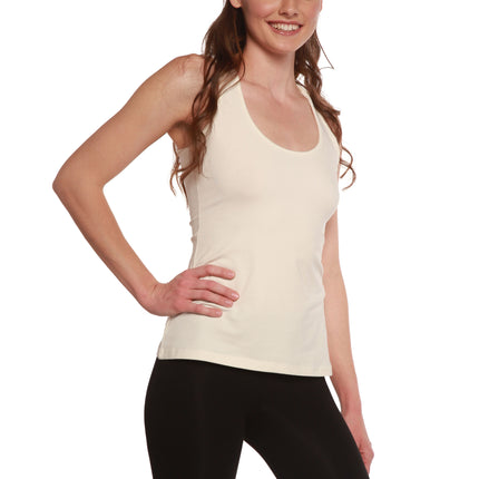 Clearance Women's Bamboo/Cotton Racer Back Tank Top