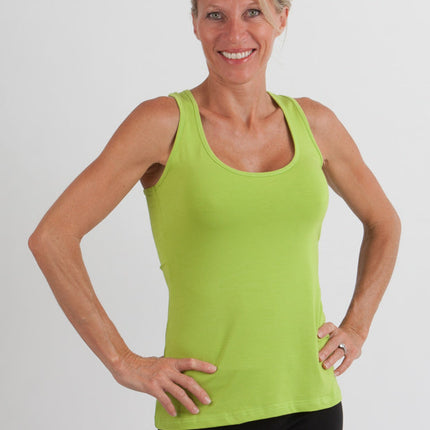Clearance Women's Bamboo/Cotton Racer Back Tank Top