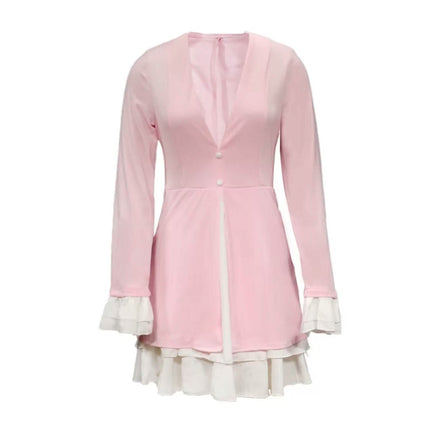 Women's Blazer Dress A Line Dress Mini Dress