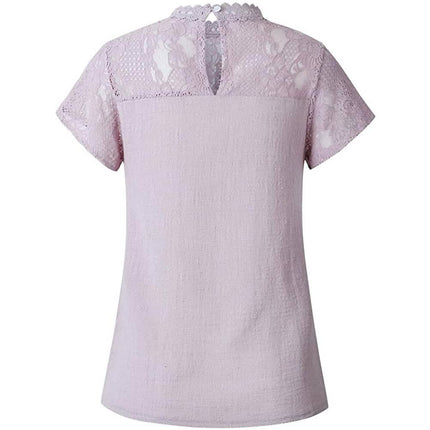 Women's Cute Lace Shirt Top T-Shirt