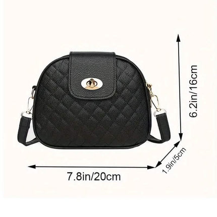 Women's Fashion PU Leather Crossbody Bag