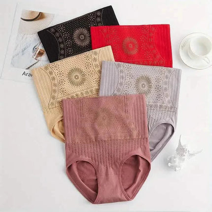 Women's High Waist Hip Slimming Lifting Tight Body Shaping Postpartum Tummy Control Pants