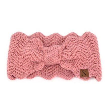 Women's Knotted Knit Winter Head Band