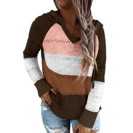 Women's Lightweight and Breathable Knit Hoodie