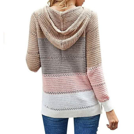 Women's Lightweight and Breathable Knit Hoodie