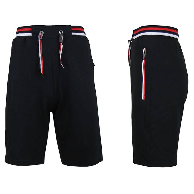 Women's Lounge Tech Jogger Shorts with Zipper Side Pockets